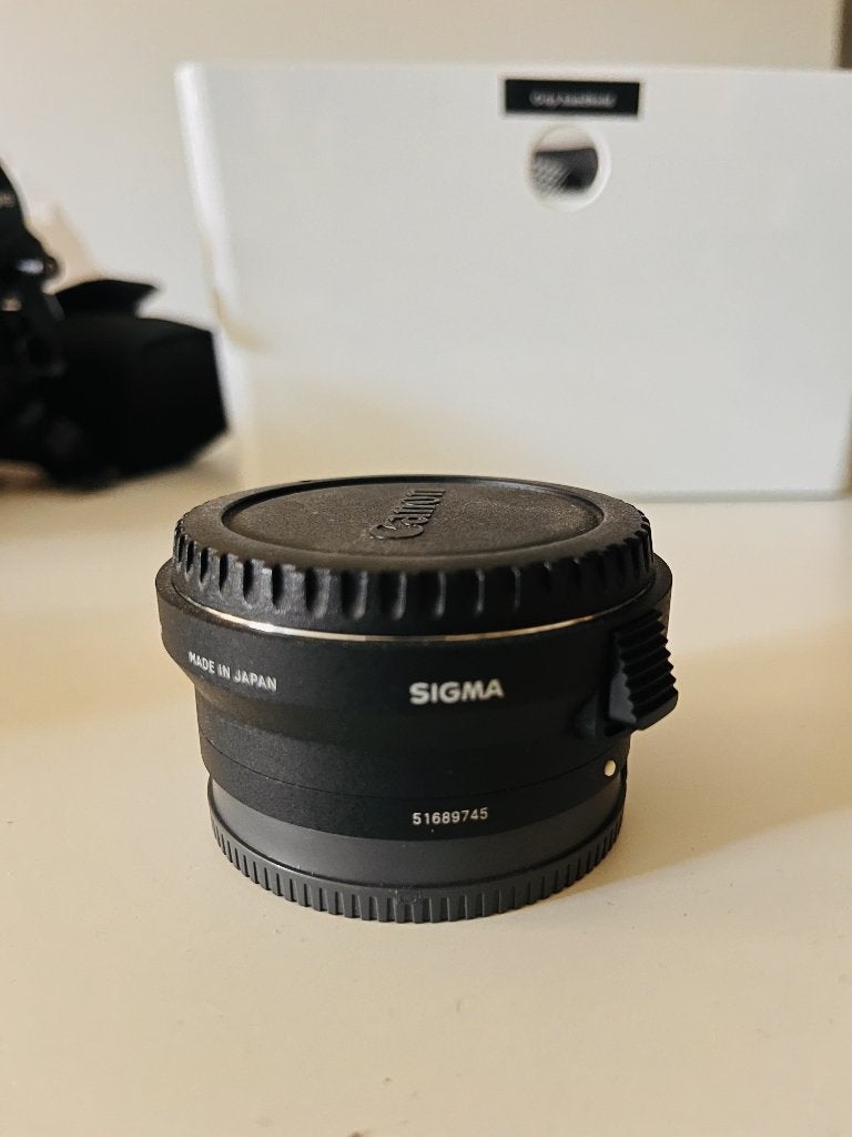 Canon Mount Adapter EF-E – Sigma MC-11r, Audio, Tv en Foto, Canon, Autofocus, Ophalen of Verzenden, Zo goed als nieuw