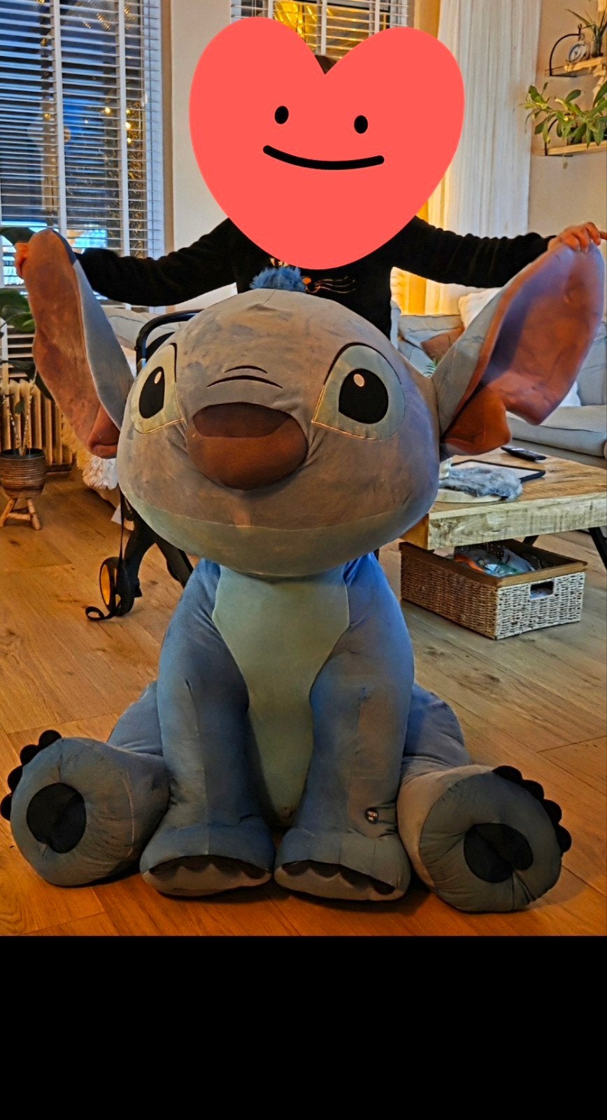 Mega Grote Pratende Stitch Knuffel - Disney Lilo & Stitch, Ophalen, Overige figuren, Zo goed als nieuw, Overige typen