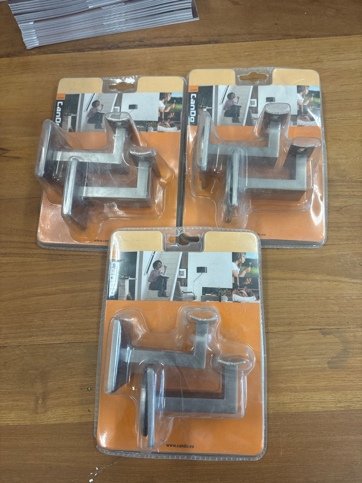 Nieuwe Beugels voor Trapleuning - Set van 3, Ophalen of Verzenden, Nieuw, Rvs, Overige typen
