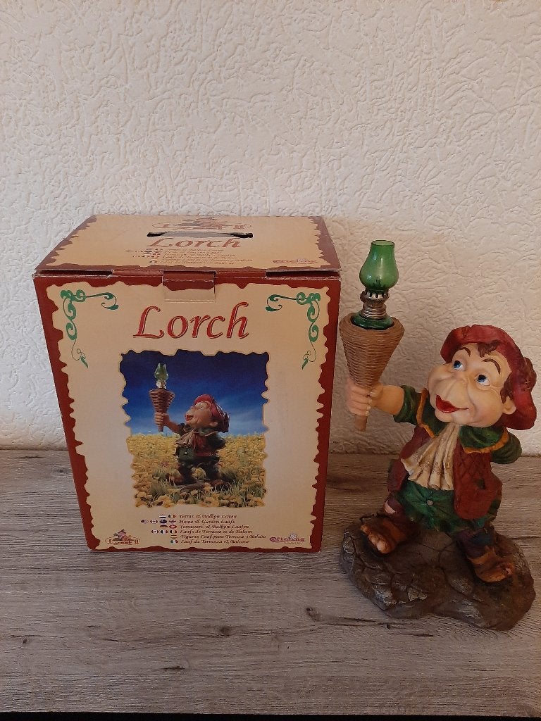 laven efteling Lorch met zijn olielampje in doos, Ophalen of Verzenden, Nieuw, Beeldje of Poppetje