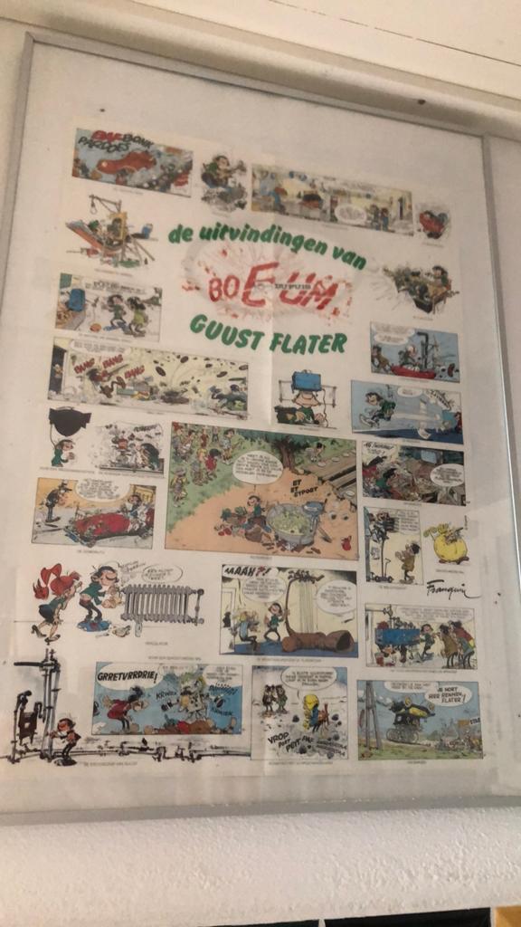 Poster van GuustFlater, Ophalen, Rechthoekig Staand, Met lijst, Zo goed als nieuw