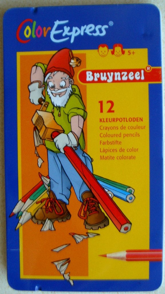 gezellig blikje met Bruynzeel kleurpotloden € 3,50, Hobby en Vrije tijd, Ophalen of Verzenden, Zo goed als nieuw, Overige typen