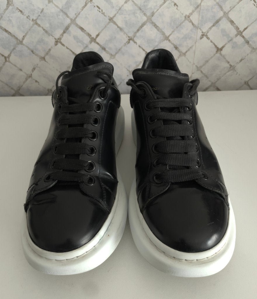Originele Alexander Mcqueen Sneakers - Zwart - Maat 40, Alexander McQueen, Zwart, Ophalen of Verzenden, Sneakers of Gympen