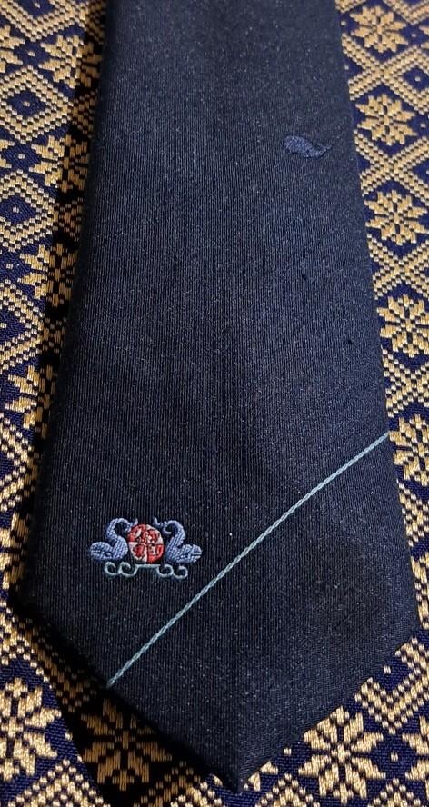 Zaanstad Gemeente Wapen stropdas blauw, Ophalen of Verzenden, Nieuw, Blauw