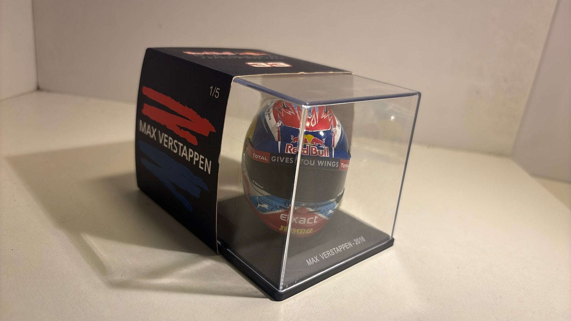 F1 helm max verstappen 2016 spark 1.5, Ophalen of Verzenden, Zo goed als nieuw, Formule 1