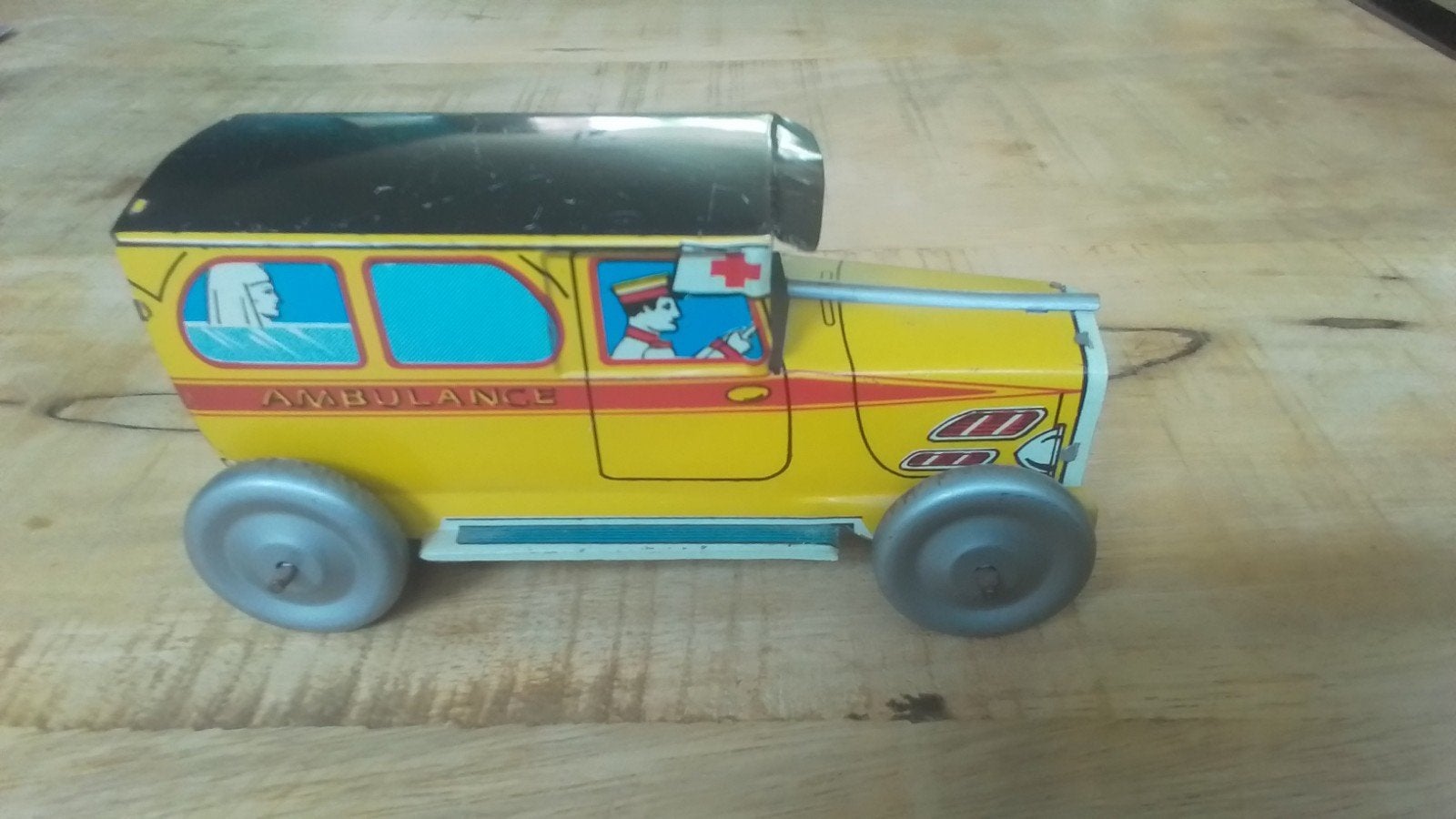 Blikken ambulance, Ophalen of Verzenden