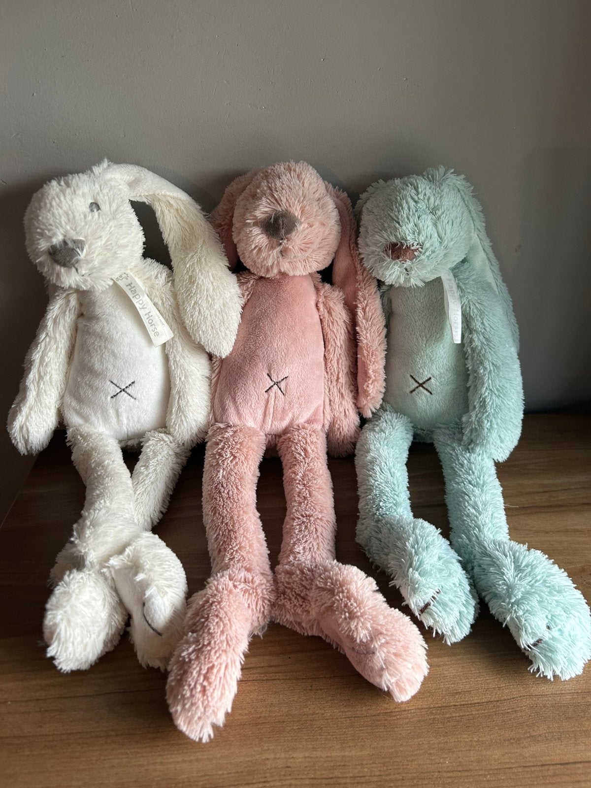Happy horse 38cm knuffel konijn knuffeltje knuffels, Verzenden, Zo goed als nieuw, Overige typen