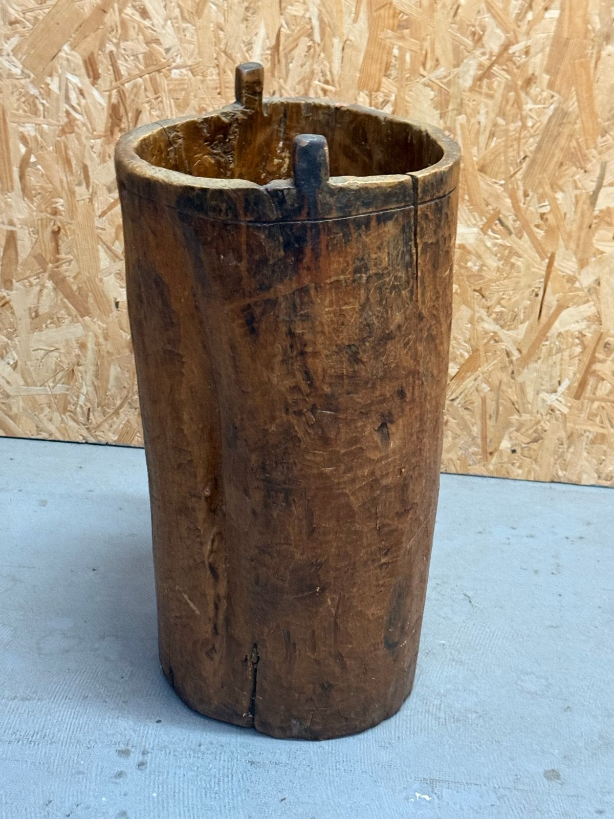 Versteende Hout Boomstam - Kunstwerk Bart v Bekhoven, Natuurlijk materiaal, 50 - 100 cm, Handgemaakt, Flora
