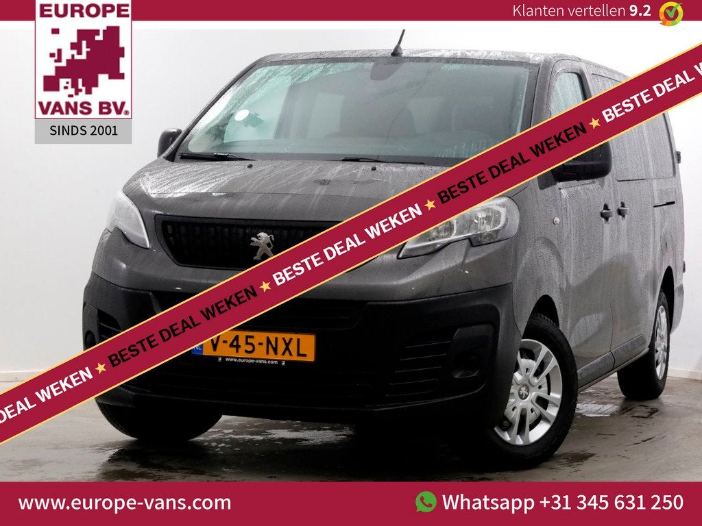 Peugeot Expert 2.0 BlueHDI 145pk L3 D.C. Navi/Camera/2x Schu, 145 pk, Gebruikt, Euro 6, 4 cilinders