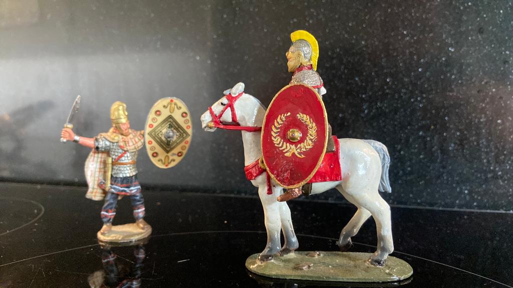 Delprado Romeinse Reeks: Romein met Barbaar., Ophalen of Verzenden, Zo goed als nieuw