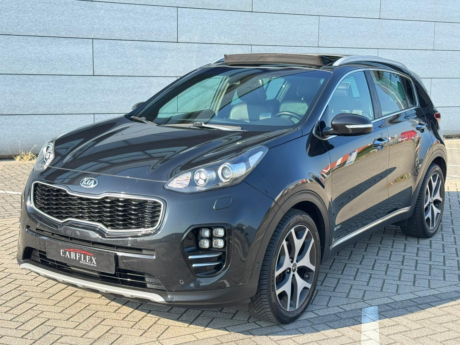 Kia Sportage 1.6 T-GDI 4WD GT-Line Automaat / VOL OPTIE /, Auto's, Kia, Gebruikt, 4 cilinders, Leder, Bedrijf