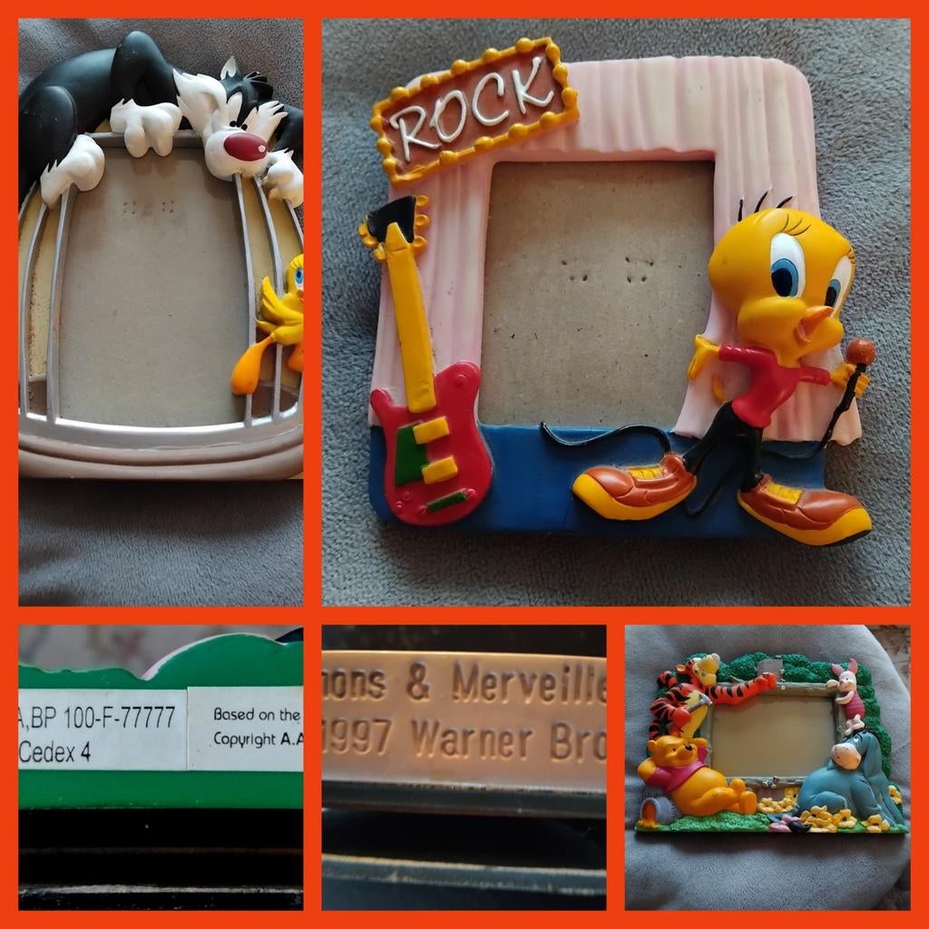 Fotolijstjes eurodisney, Verzamelen, Ophalen, Foto of Kaart