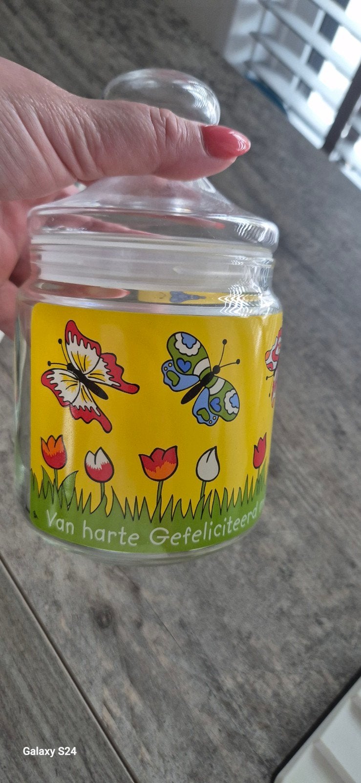 snoeppot communie, Ophalen