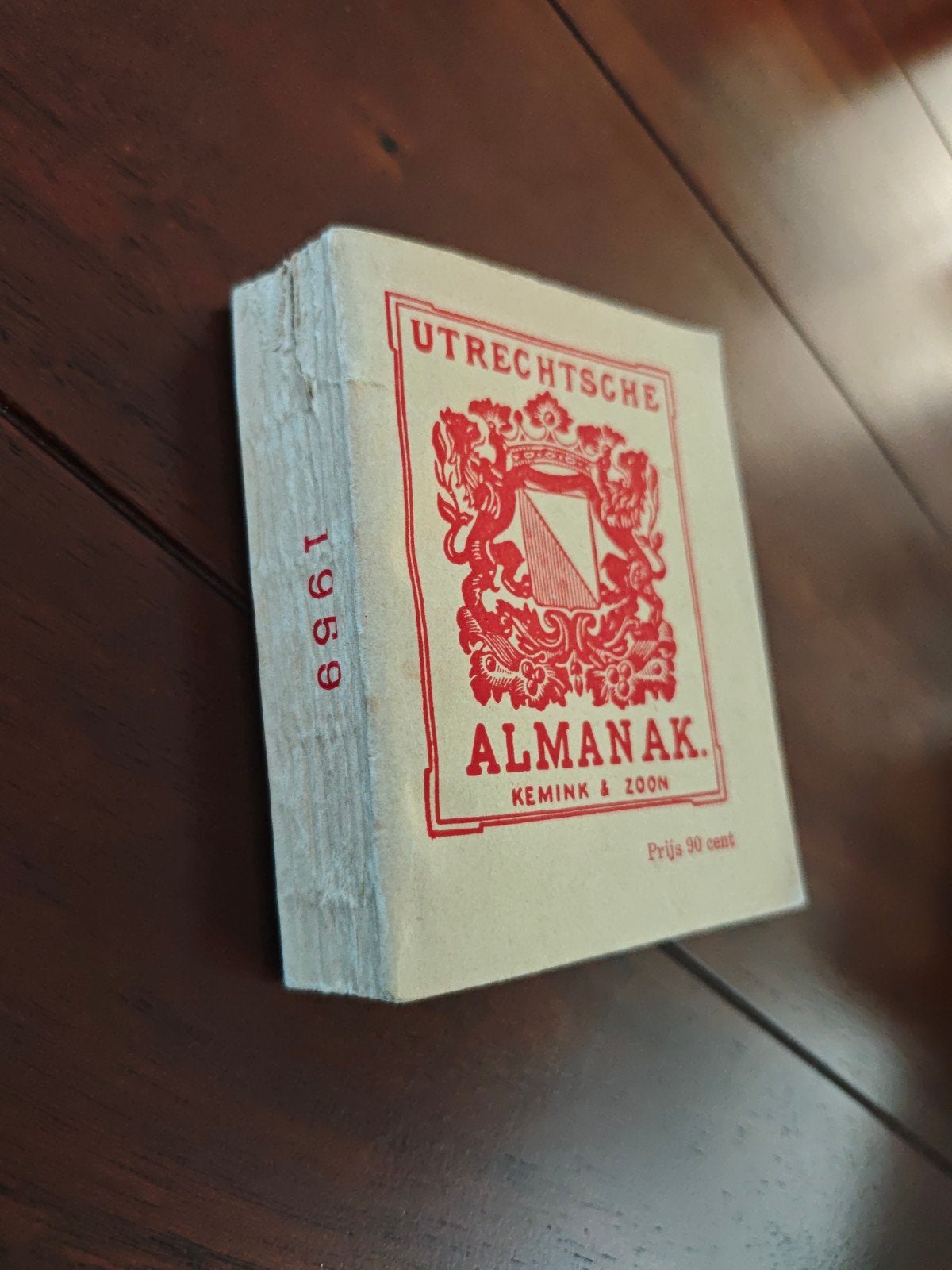 Utrechtsche Almanak uit 1959 - Goede staat, Ophalen of Verzenden