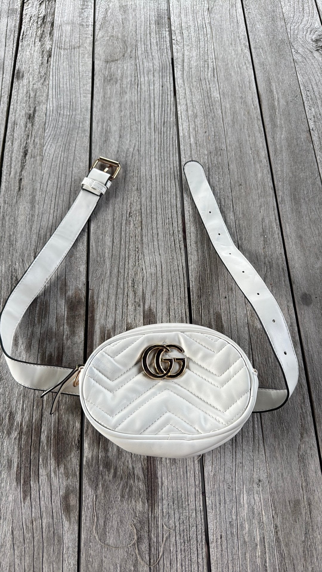 Gucci tas wit, Ophalen of Verzenden, Zo goed als nieuw, Wit