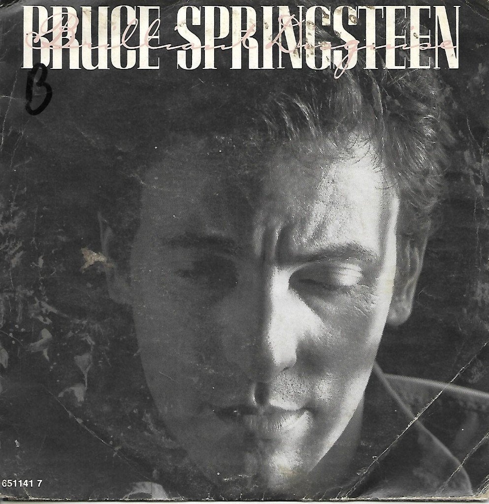 Bruce Springsteen - Brilliant disguise, Cd's en Dvd's, Vinyl Singles, Ophalen of Verzenden, Gebruikt, 7 inch, Pop