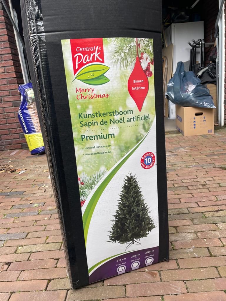 Kunst kerstboom 210cm - Premium, Diversen, Kerst, Ophalen, Zo goed als nieuw