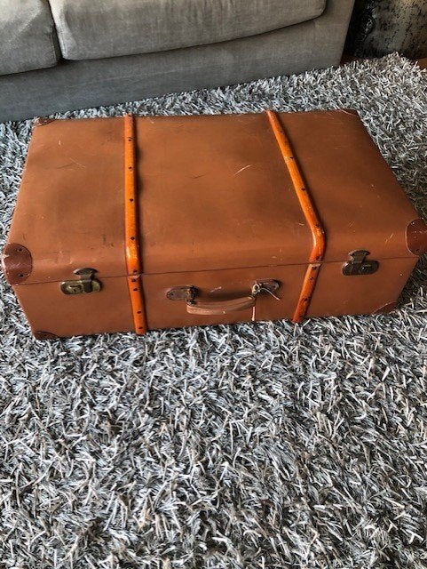 antieke brocante koffer, Ophalen