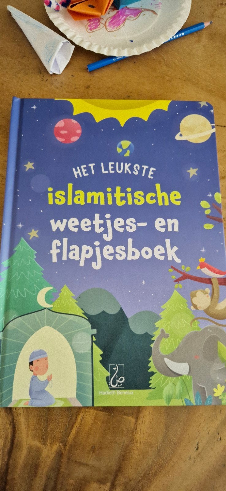 Het leukste islamitische weetjes- en flapjesboek, Ophalen of Verzenden, Zo goed als nieuw, Oem Umays, Non-fictie