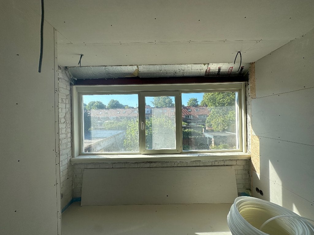 4x Kunstof kozijn Kufa met draai/kiep en dubbelglas, Doe-het-zelf en Verbouw, Kozijnen en Schuifpuien, Ophalen, Kunststof, Gebruikt