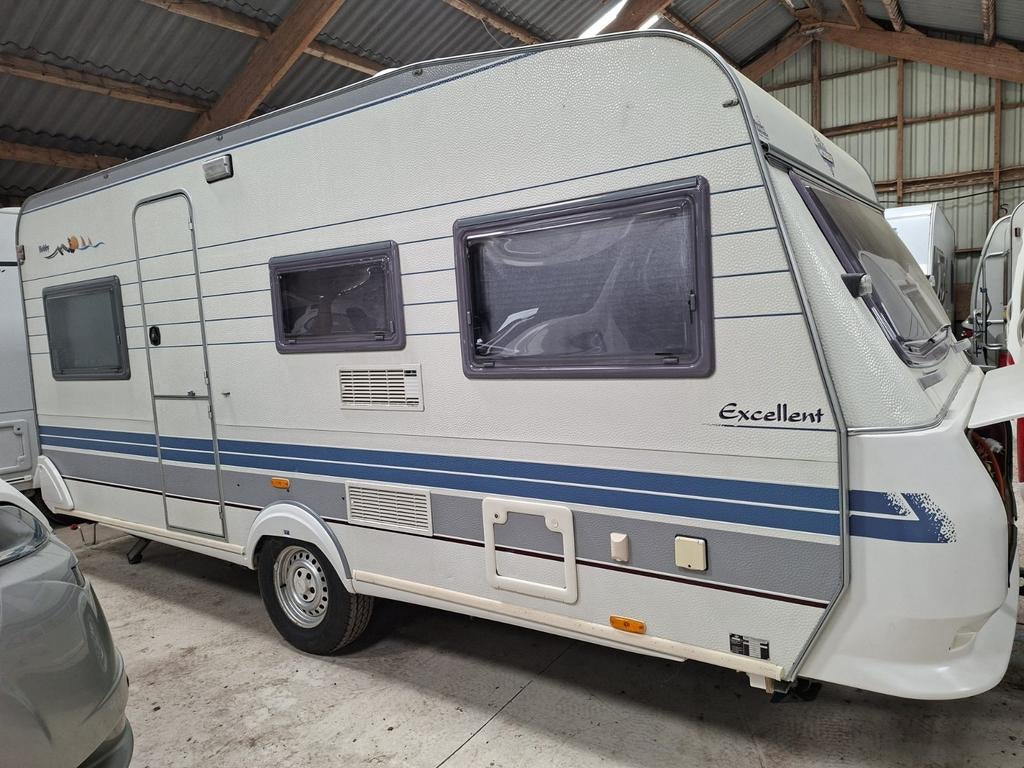 Hobby Excellent Caravan - Ruim en Comfortabel, Caravans en Kamperen, Caravans, Vast bed, Standaardzit, Hobby, Particulier