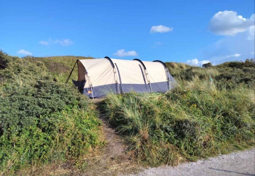 Victory tc 4 tent, Caravans en Kamperen, Tenten, Ophalen, Zo goed als nieuw, Tot en met 4