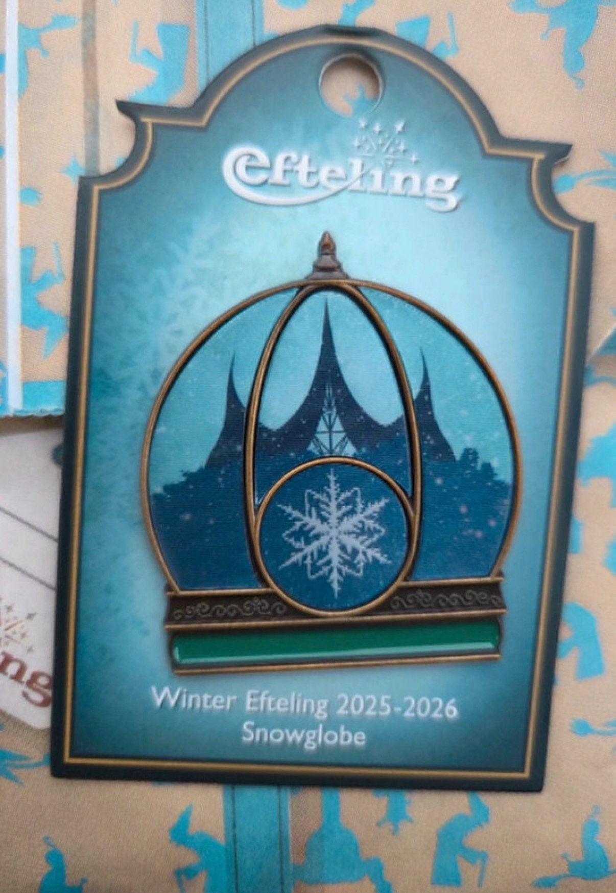 Efteling winter pin, Ophalen of Verzenden, Nieuw, Button of Speldje