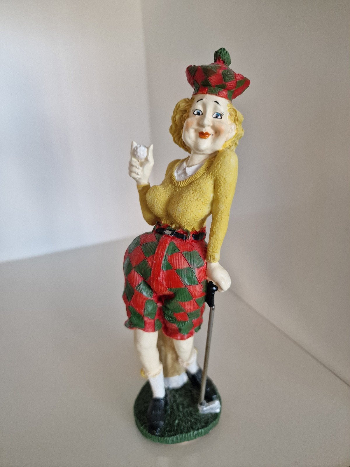 Grappig Golfster Beeldje - Decoratie, Ophalen of Verzenden