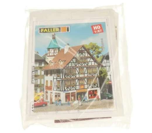 FALLER HO 421: bouwpakket winkelpand in vakwerkstijl, Overige merken, Gelijkstroom of Wisselstroom, Brug, Tunnel of Gebouw, Nieuw