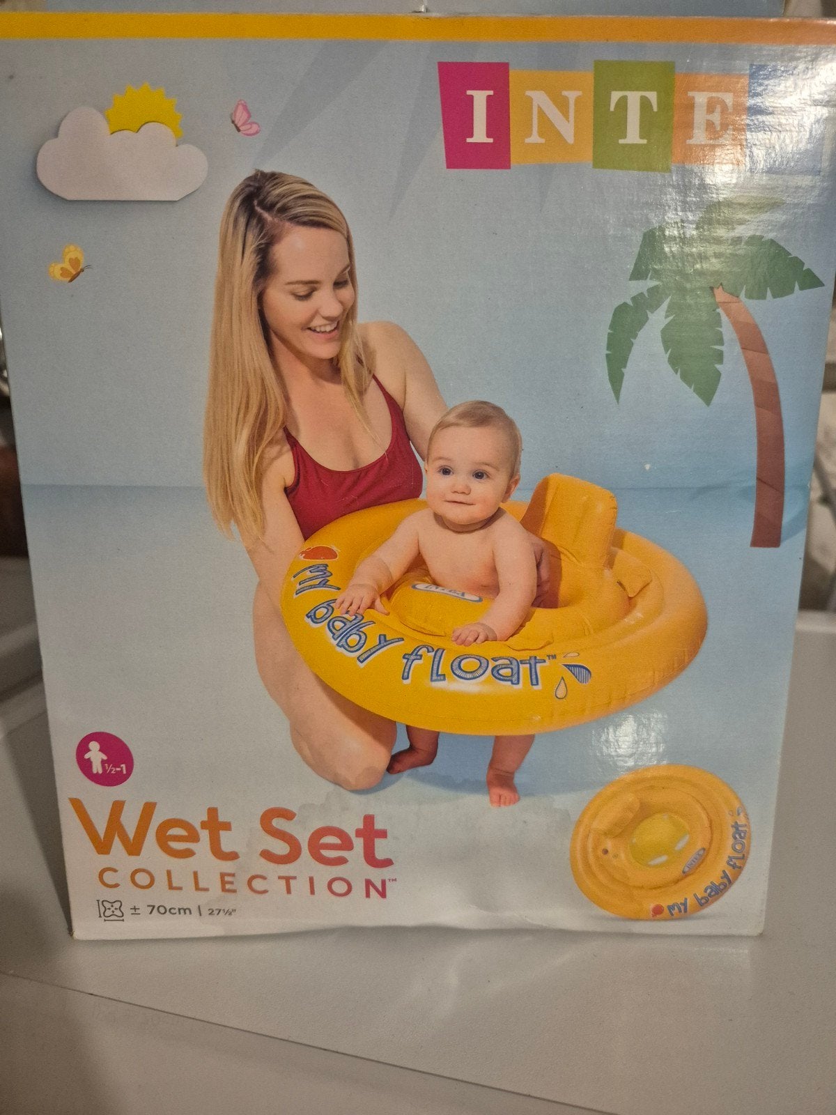Zwemband my baby float nieuw in doos, Ophalen, Jongetje of Meisje, One size, Nieuw