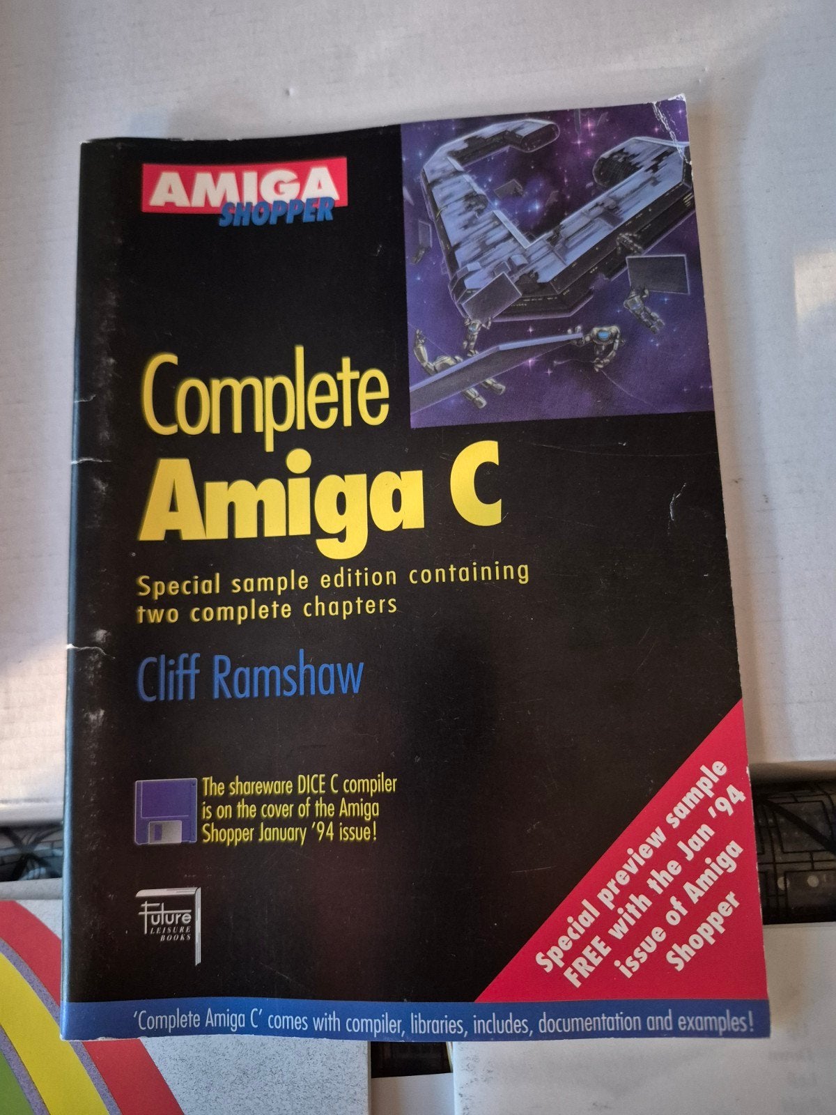Complete Amiga C - Programmeerboekje, Ophalen of Verzenden, Gelezen, Programmeertaal of Theorie, Cliff Ramshaw