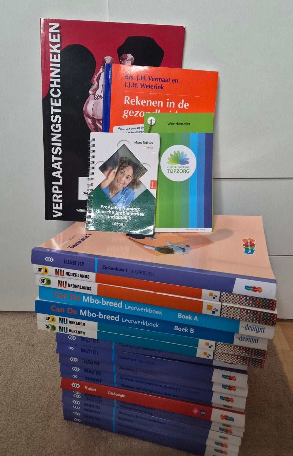 Alle Verpleegkundige niv. 4. Traject V&V boeken., Boeken, Ophalen, Gelezen, Overige niveaus, Huishoudkunde of Verzorging