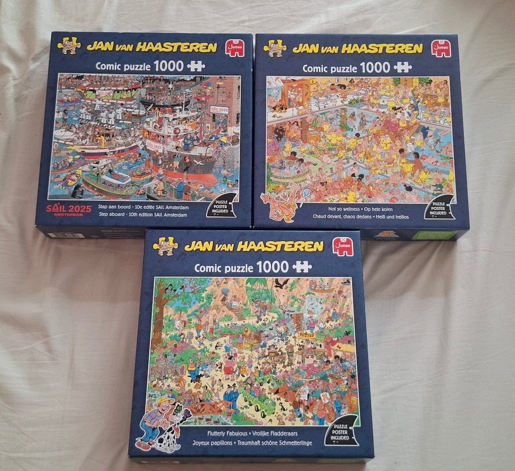 Puzzels Jan van Haasteren 1000 stukjes