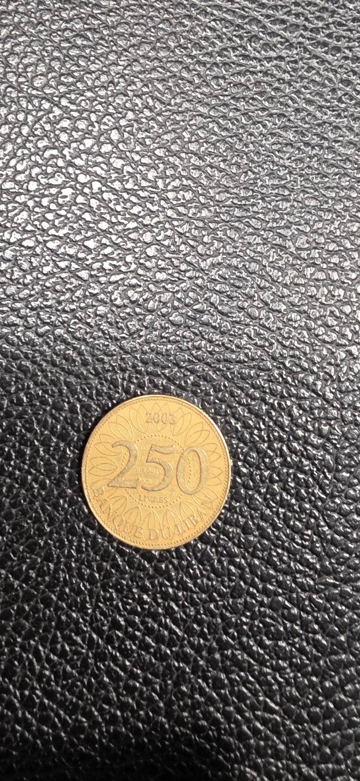 Libanon 350 livre 2003, Ophalen of Verzenden, Overige materialen