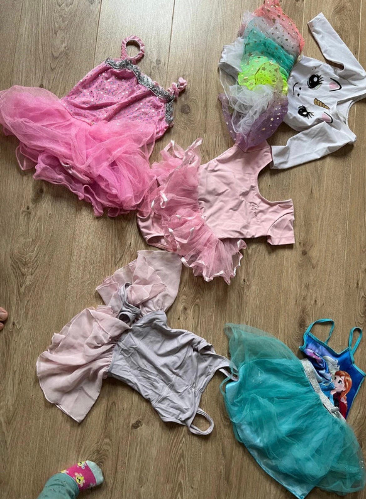 Rompers ballerina tutu, Kinderen en Baby's, Carnavalskleding en Verkleedspullen, Ophalen of Verzenden, Zo goed als nieuw, 104 of kleiner