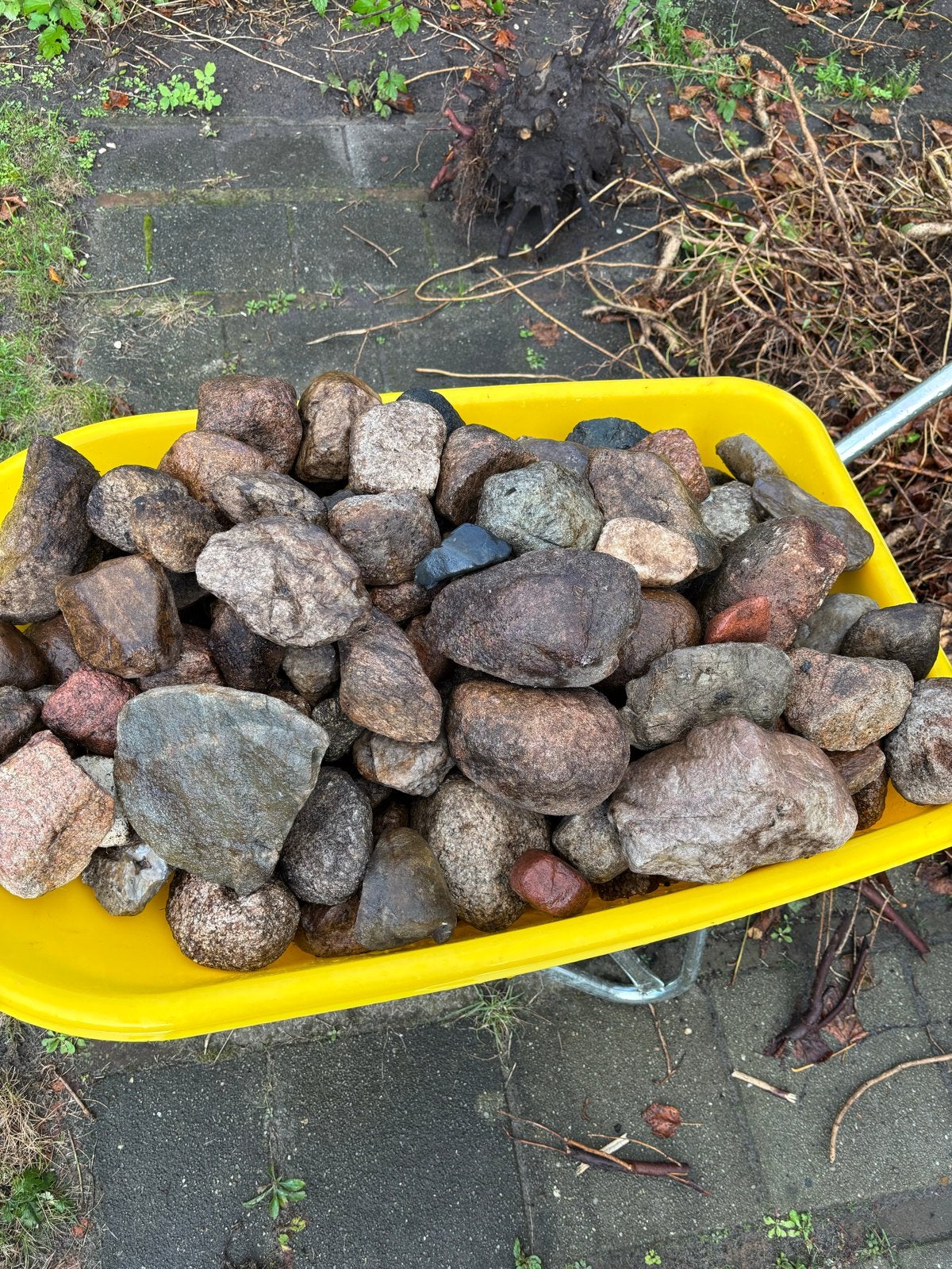 Mooie natuurstenen voor tuin of decoratie, Tuin en Terras, Ophalen, Gebruikt, Multi, Kei