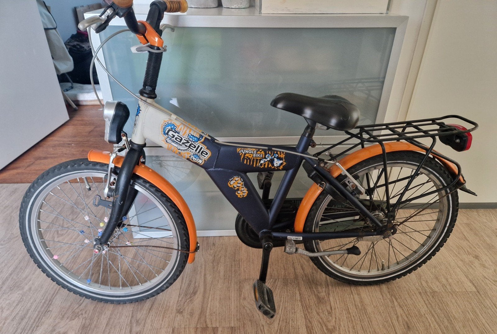 kinderfiets 6 tot 8 jaar, Fietsen en Brommers, Ophalen, Gebruikt, Minder dan 16 inch