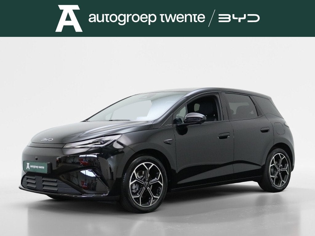 BYD Dolphin G 1.5 DM-i Comfort | € 1.000 ACTIE | BYD Deale, Zwart, 4 cilinders, Leder en Stof, Zwart