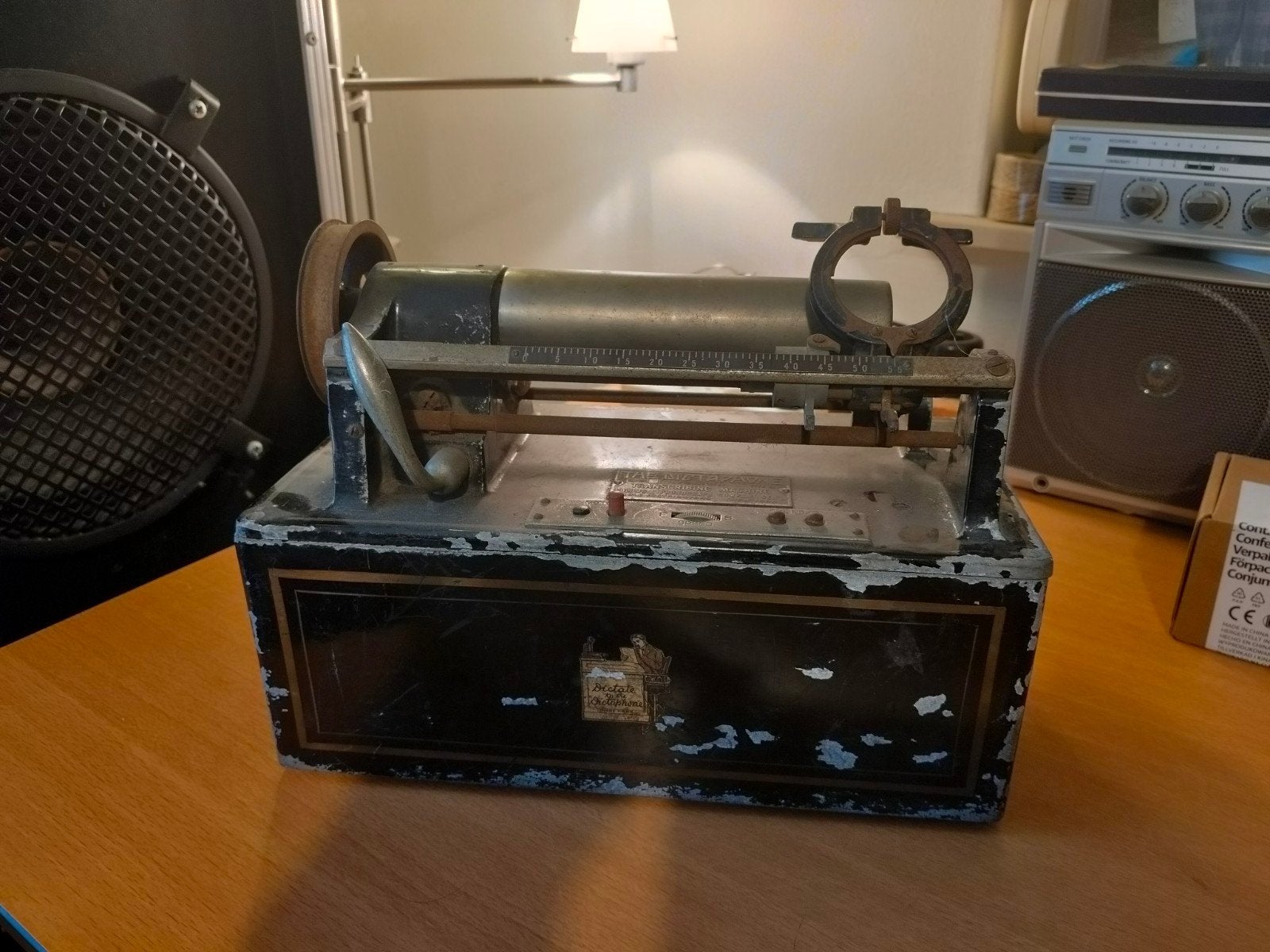Vintage Dictaphone Model 7 Type B Columbia Phonograph, Antiek en Kunst, Ophalen of Verzenden