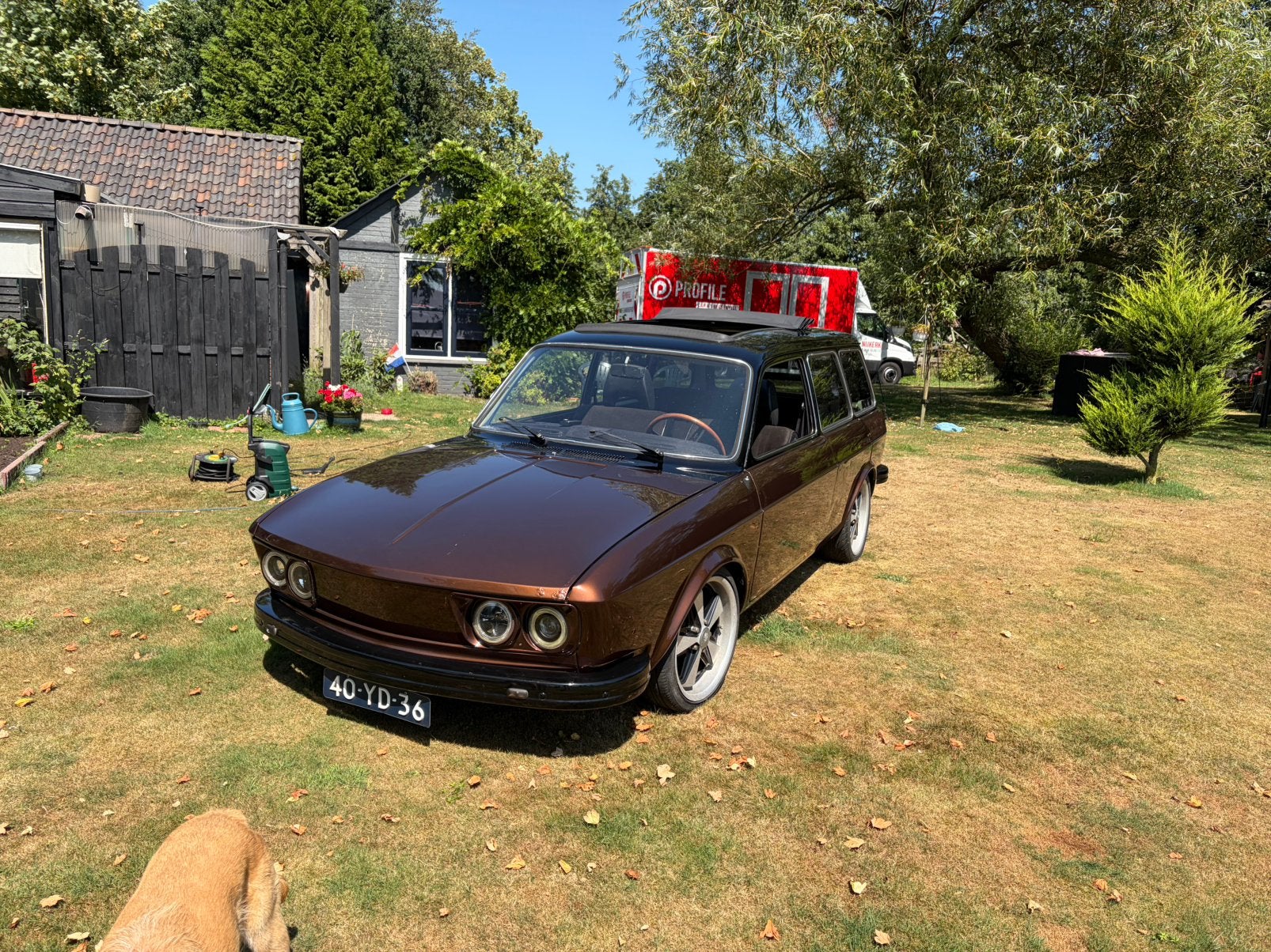 Volkswagen 1973 Bruin, Achterwielaandrijving, Overige modellen, Bruin, Stationwagon