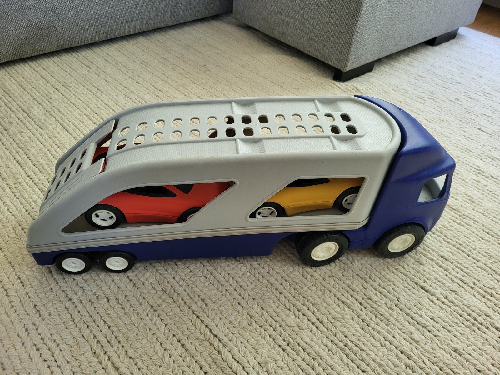 Little Tikes autotransporter, grote auto, Ophalen, Zo goed als nieuw