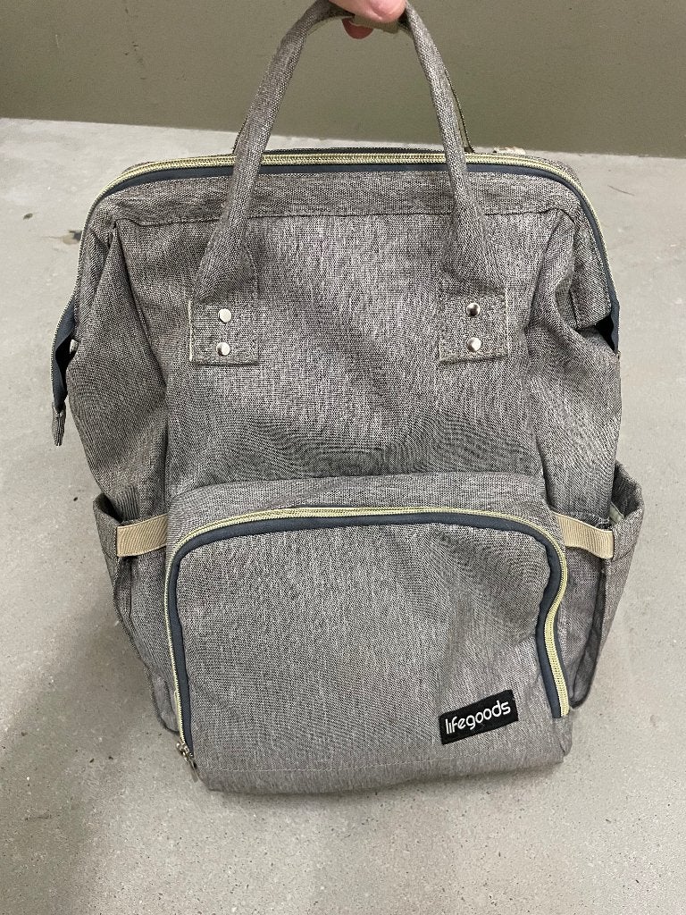 Luiertas Lifegoods, Ophalen, Gebruikt