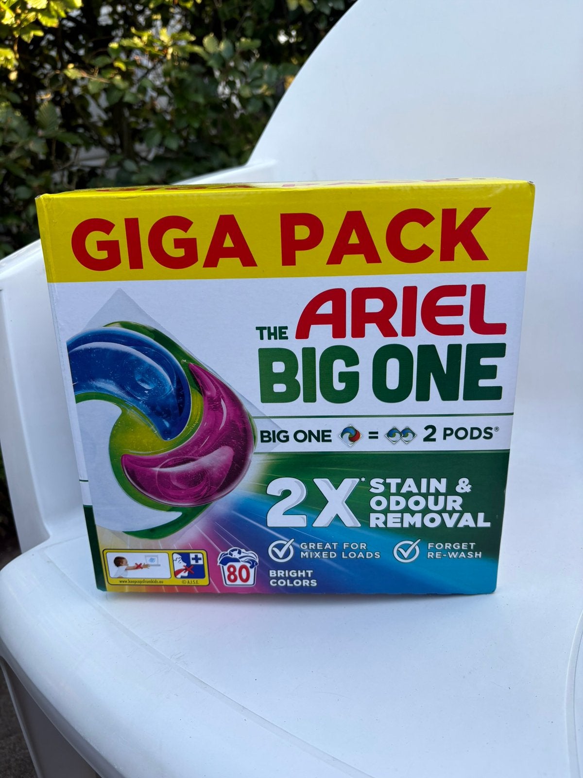 Ariel BigONE giga pack zak 40stuks, Ophalen of Verzenden, Schoonmaakmiddel