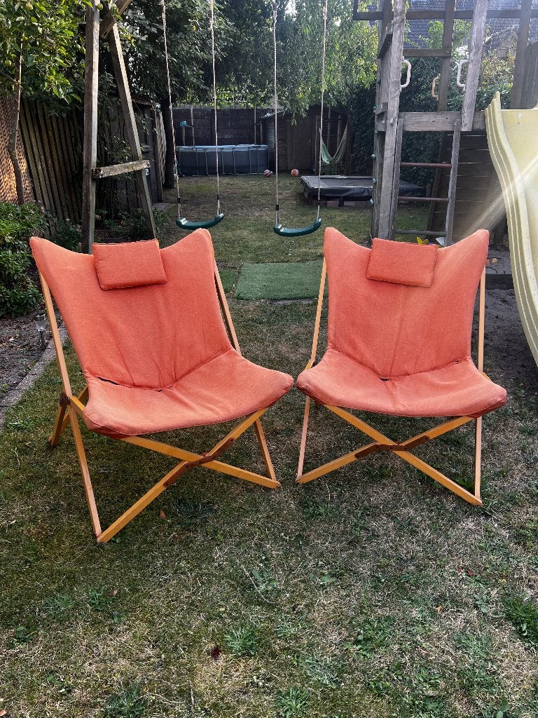2 campingstoelen Outwell, Ophalen, Gebruikt, Campingstoel