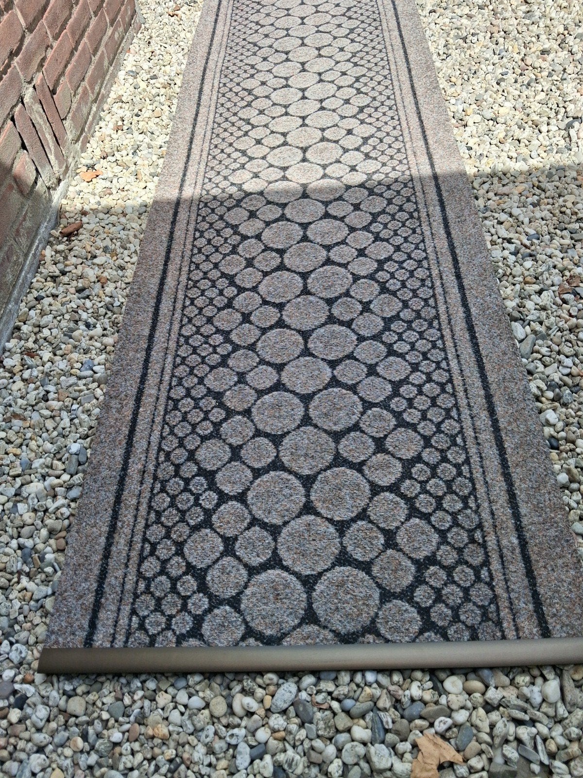 Mooie loper voor gang hal 720lang 68cm breed, Ophalen, Rubber