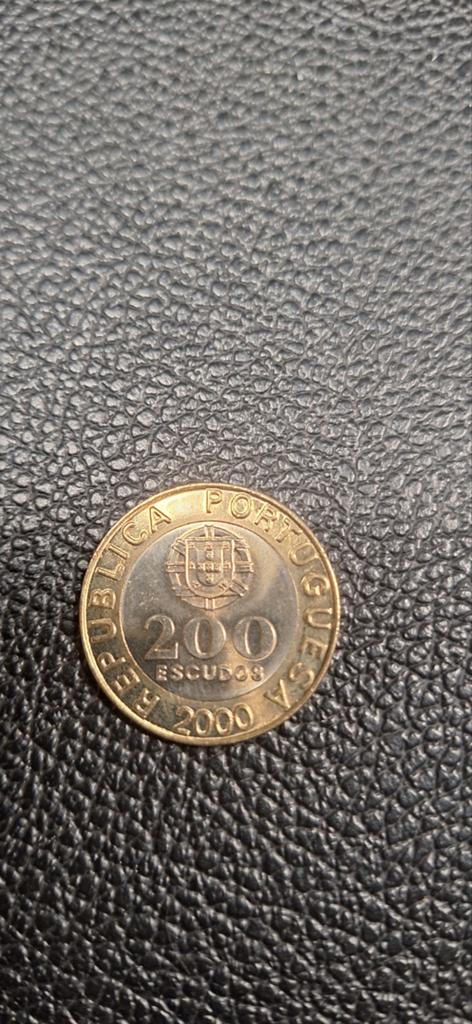 Portugal 200 escudos 2000, Ophalen of Verzenden, Overige landen