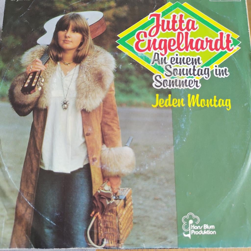 Jutta Engelhardt - An einem Sonntag im Sommer (Single), Ophalen of Verzenden, 7 inch