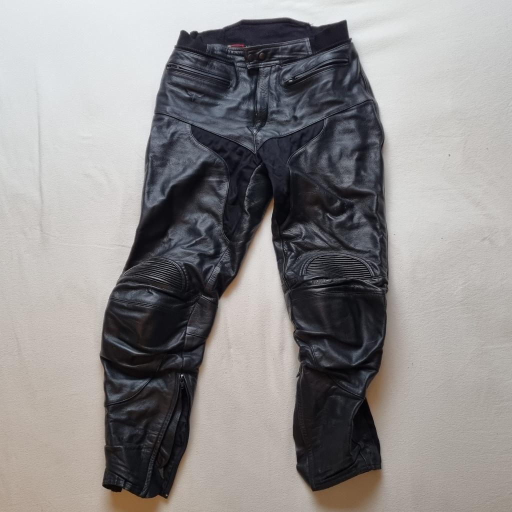 zwarte motorbroek Maat 44+ BERIK broek XL, Motoren, Ophalen, Broek | textiel, Tweedehands, Dames