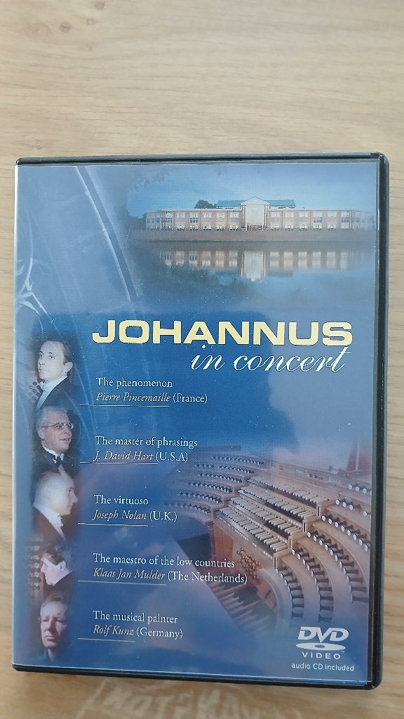 Dvd en cd Johannus in concert, Alle leeftijden, Breedbeeld, Ophalen of Verzenden, Duits