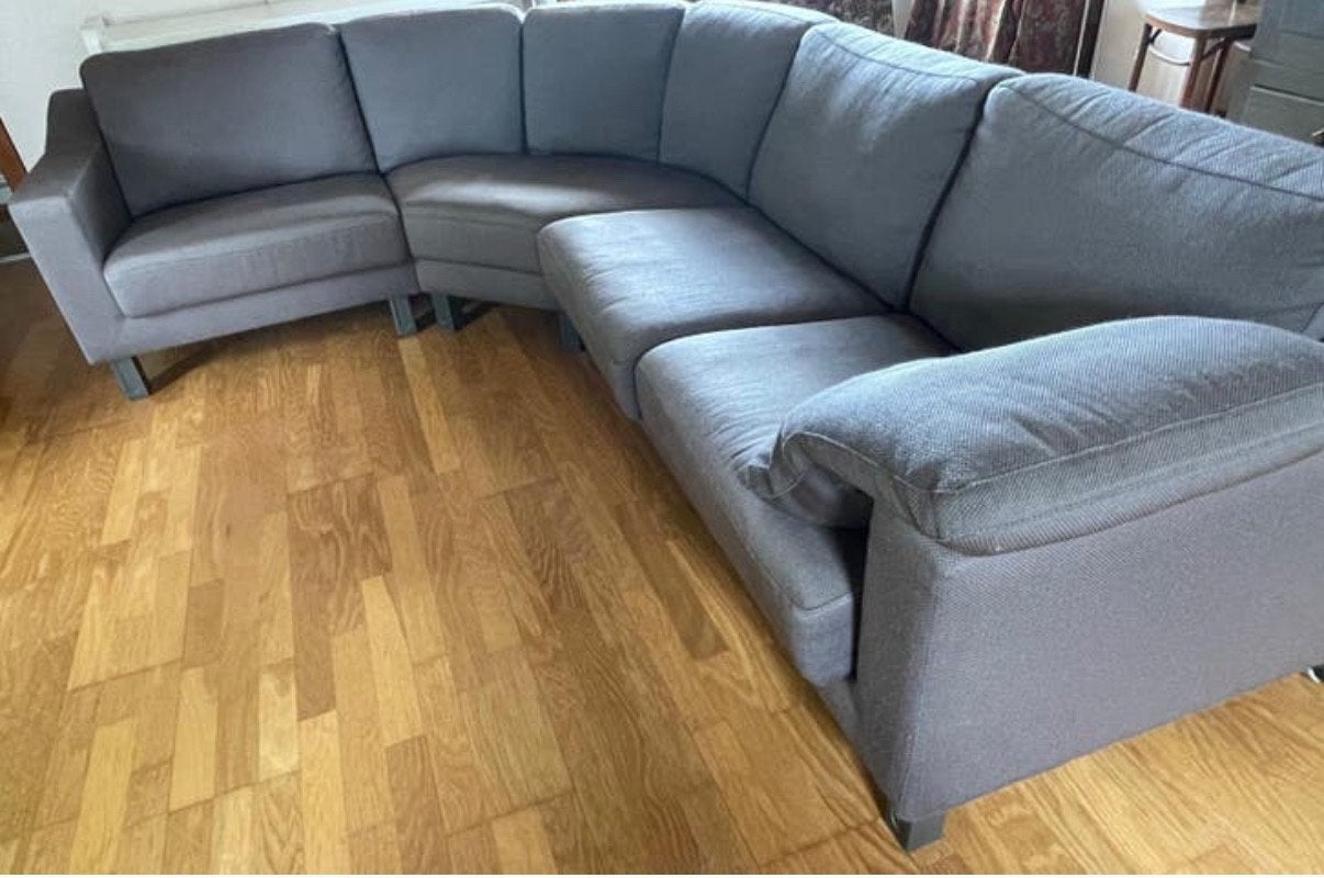 Leolux Hoekbank - Comfortabel en Stijlvol, Gebruikt, 100 tot 125 cm, Hoekbank, 300 cm of meer